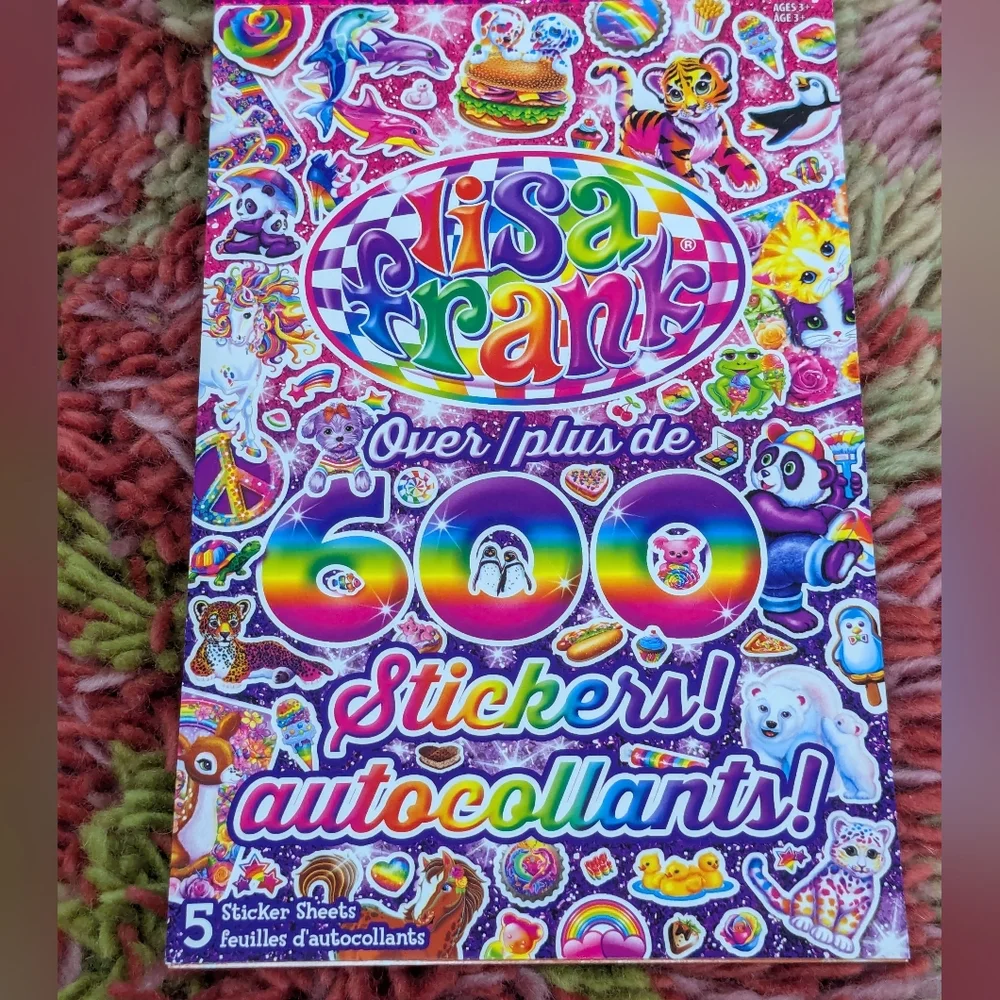 Lisa Frank Multicolor Sticker Collection - Picture 4 of 5